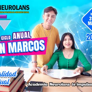 CICLO ANUAL SAN MARCOS ÁREA - DE - MAÑANA  - PRODUCTO