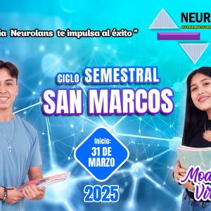 CICLO SEMESTRAL SAN MARCOS ÁREA - ABC - TARDE - PRODUCTO