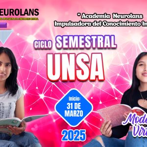 CICLO SEMESTRAL UNSA - TARDE - PRODUCTO