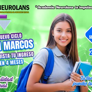 CICLO SAN MARCOS CONQUISTA TU INGRESO EN 4 MESES - TARDE - PRODUCTO