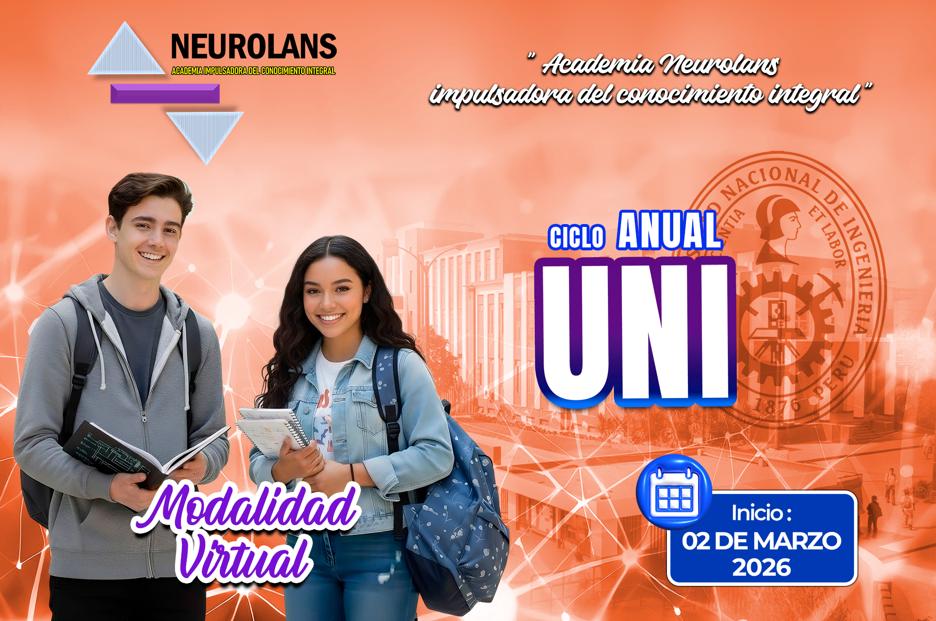 CICLO ANUAL UNI – TURNO TARDE